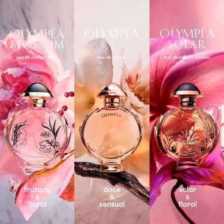 Olympea Solar Paco Rabanne Eau de Parfum Intense - Perfume Feminino 80ml Produto Olympea Solar Paco Rabanne Eau de Parfum Intense - Perfume Feminino 80ml