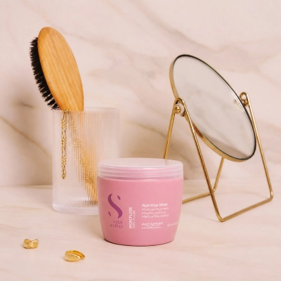 Produto Kit Tratamento Capilar Alfaparf Semi Di Lino Moisture Nutritive Nutrição e Maciez 2 Produtos