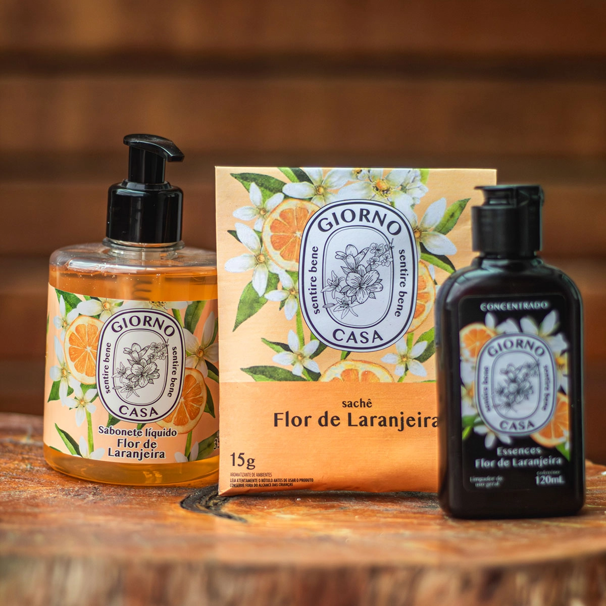 Produto: Limpador de Superfícies Flor de Laranjeira Giorno Casa Essences 120ml