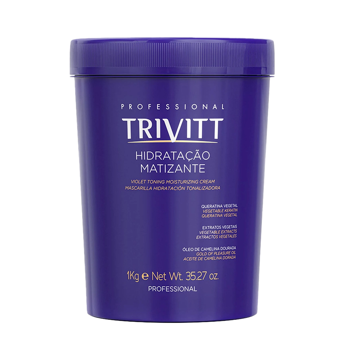 Produto: Trivitt Professional Hidratação Intensiva Matizante - Máscara Matizadora 1Kg