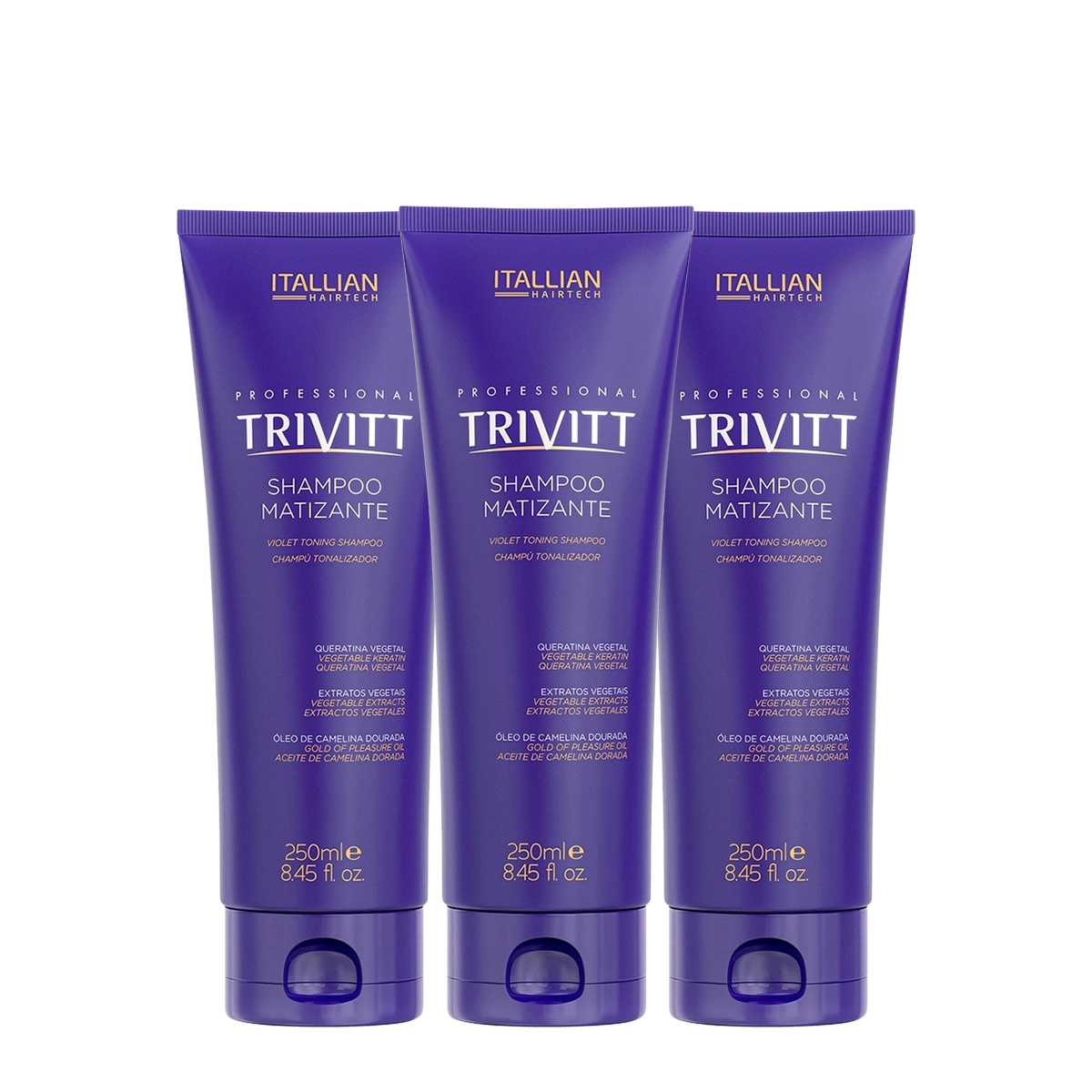 Produto: Kit Professional Trivitt Matizante - Shampoo 250ml (3 unidades)