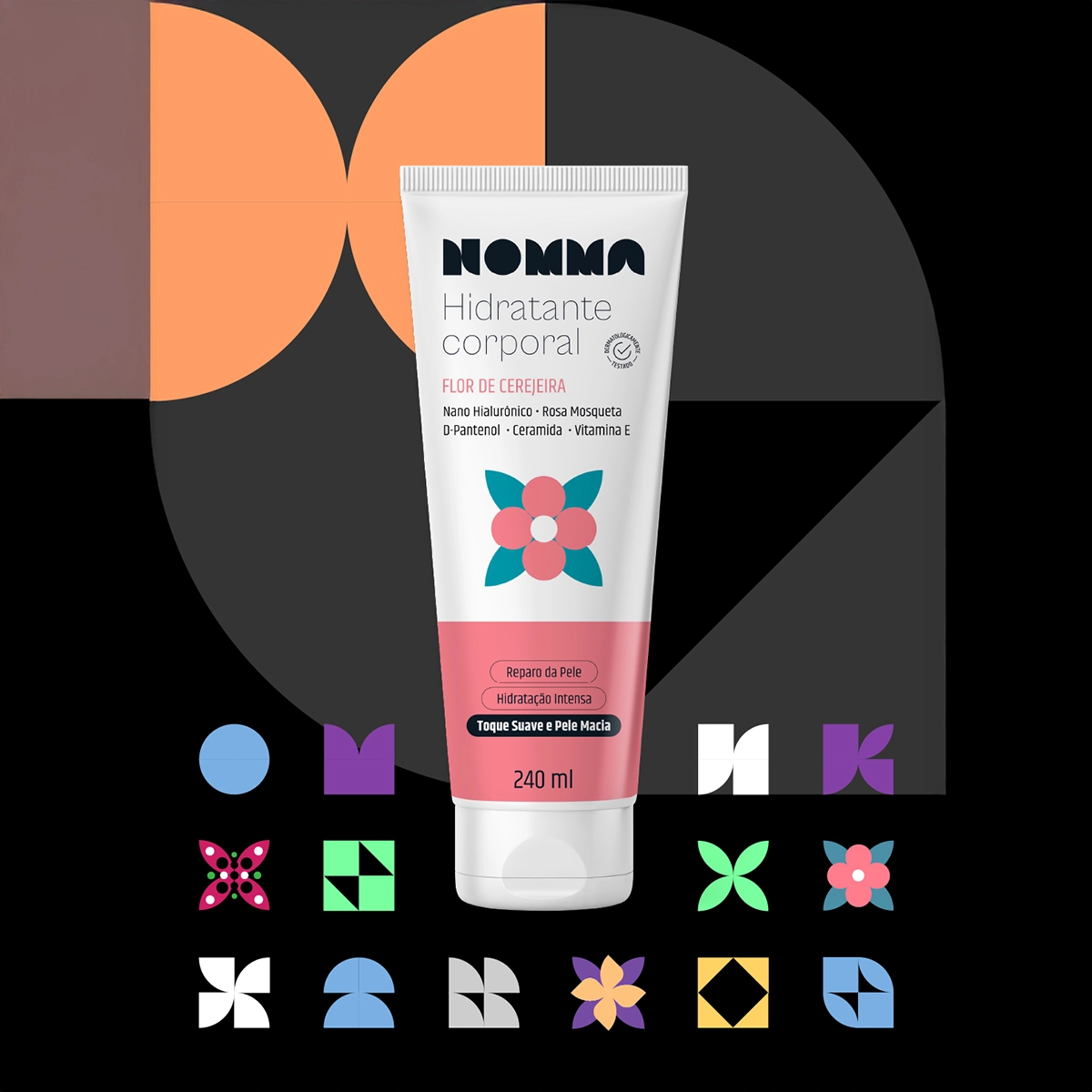 Produto: Hidratante Corporal Flor de Cerejeira Nomma Healthy 240ml