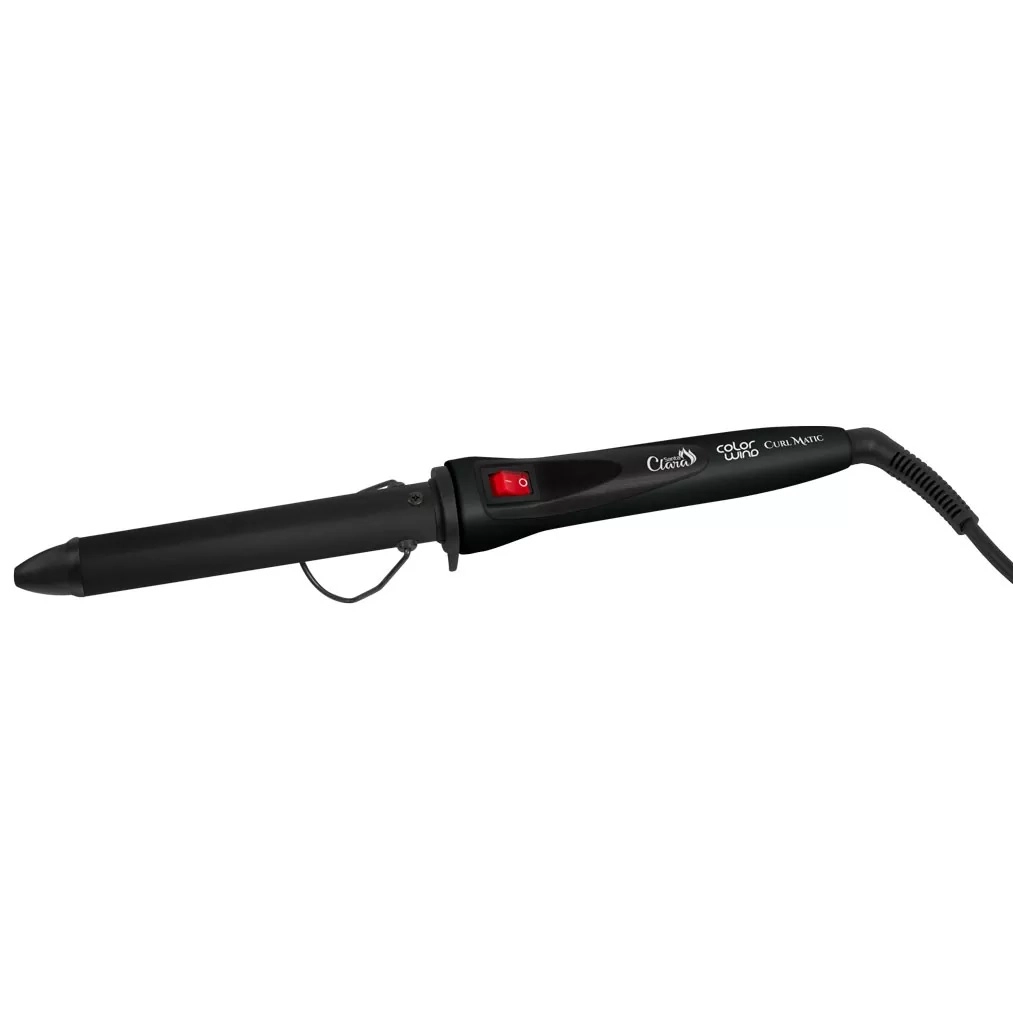 Mega Bell Santa Clara Curl Matic Color Sem Pinca Black - Modelador de Cachos 19mm Produto: Mega Bell Santa Clara Curl Matic Color Sem Pinca Black - Modelador de Cachos 19mm