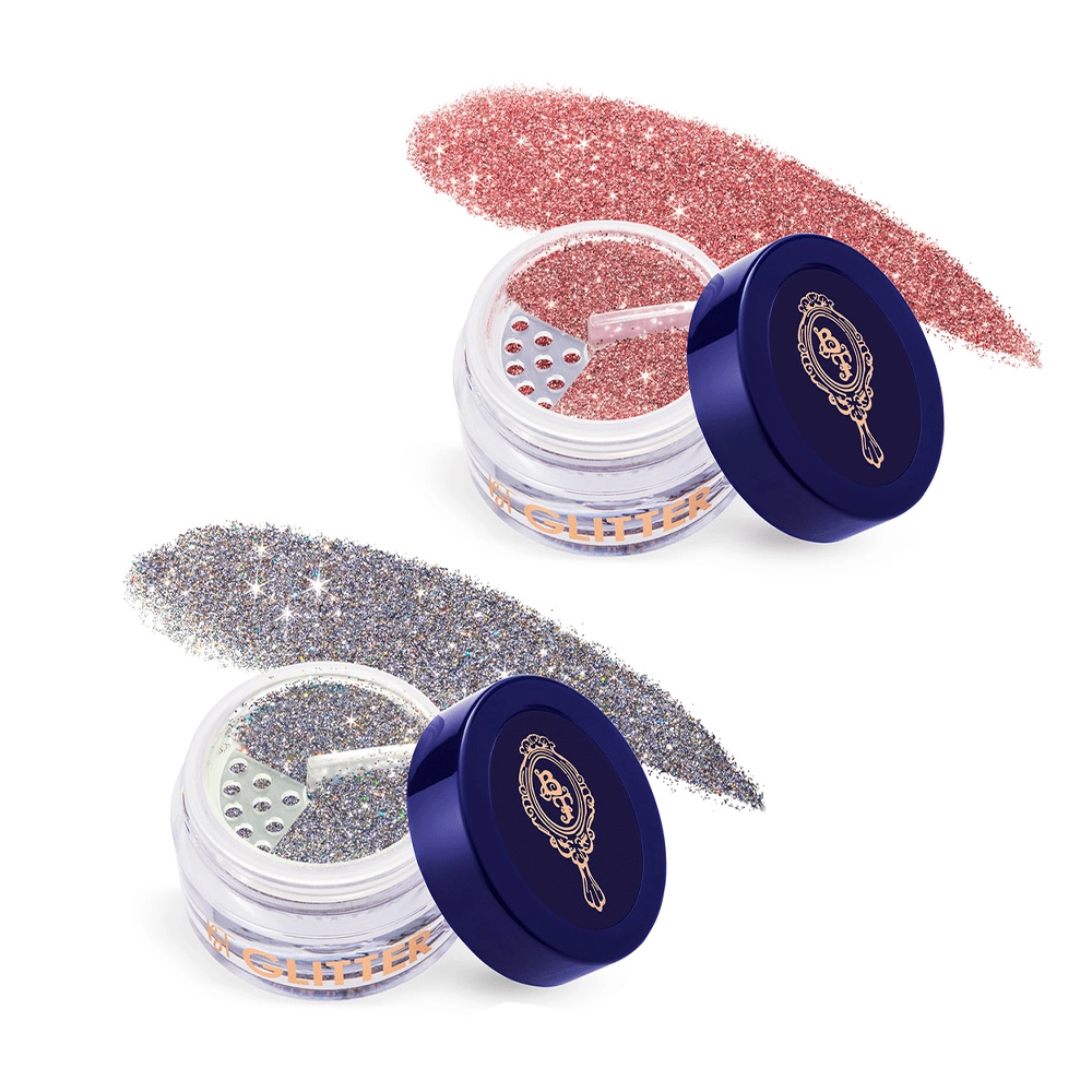 Kit Bruna Tavares BT Glitter Silver Magic e Rosé Gleam (2 produtos) Produto: Kit Bruna Tavares BT Glitter Silver Magic e Rosé Gleam (2 produtos)