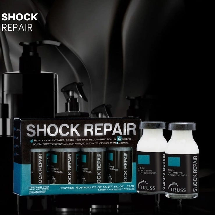 Produto: Kit Truss Shock Repair Uso Obrigatório Reconstrutor Blond (5 produtos)