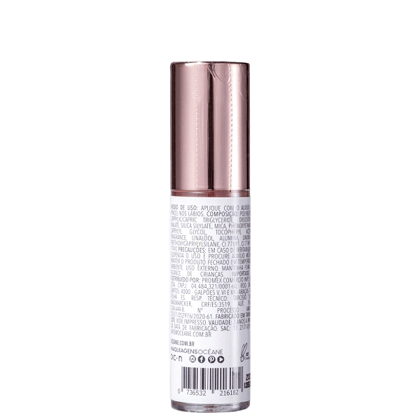 Produto Brilho Labial Nude Me Océane Mariana Saad 3g