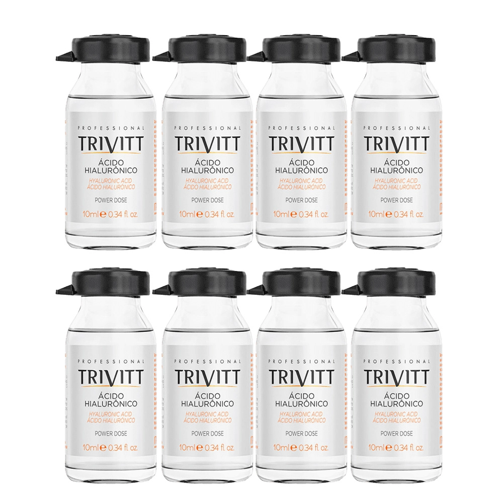 Produto: Kit Trivitt Power Dose Ácido Hialurônico - Ampola de Tratamento 10ml (8 unidades)