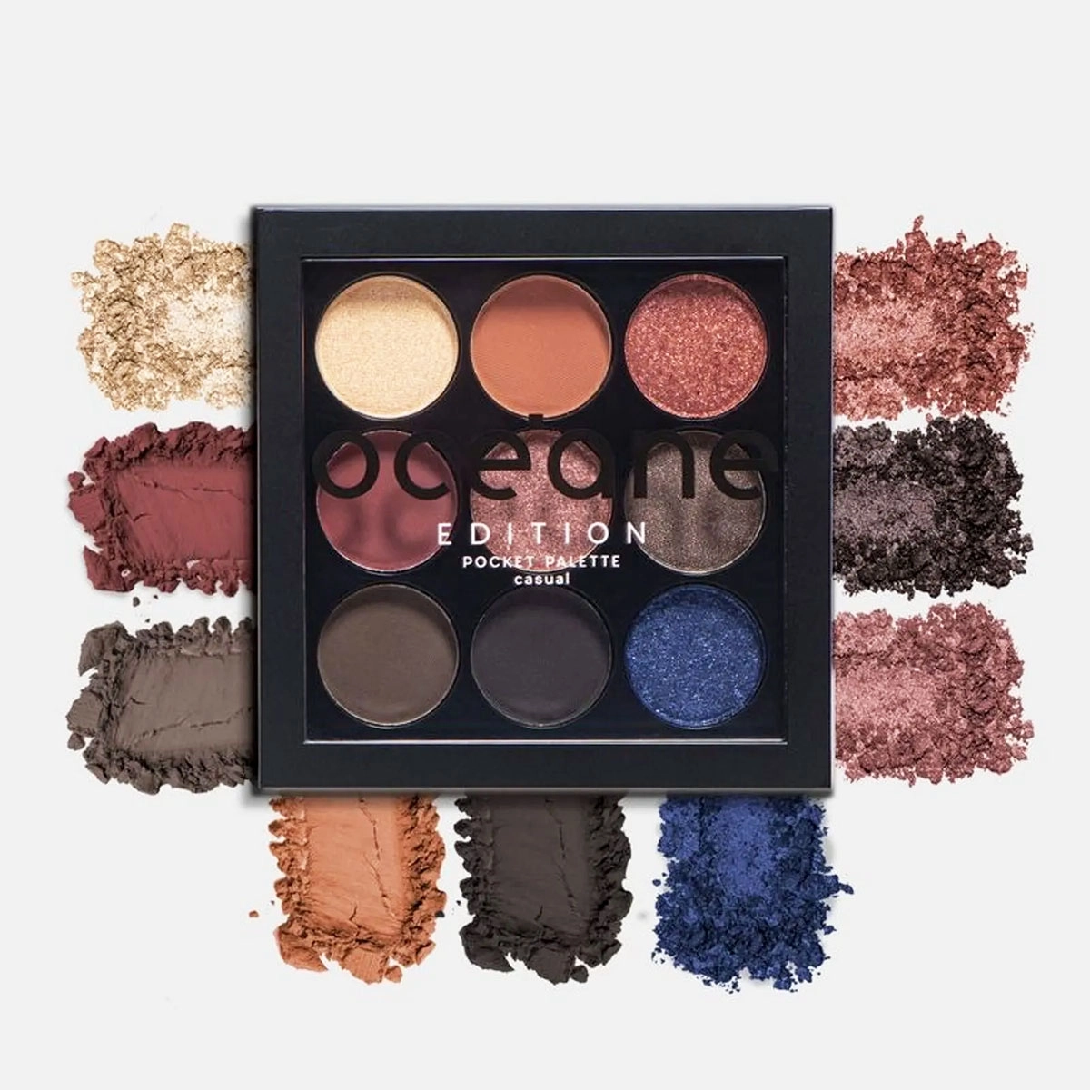 Produto: Paleta De Sombras Edition Pocket Palette Casual Océane 7 Gramas