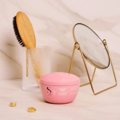 Produto Kit Tratamento Capilar Alfaparf Milano Professional Semi Di Lino Moisture Nutritive 3 Produtos