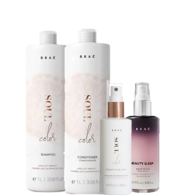 Produto: Braé Soul Color Duo 1L Prime Shine 100ml e Beauty Sleep 100ml