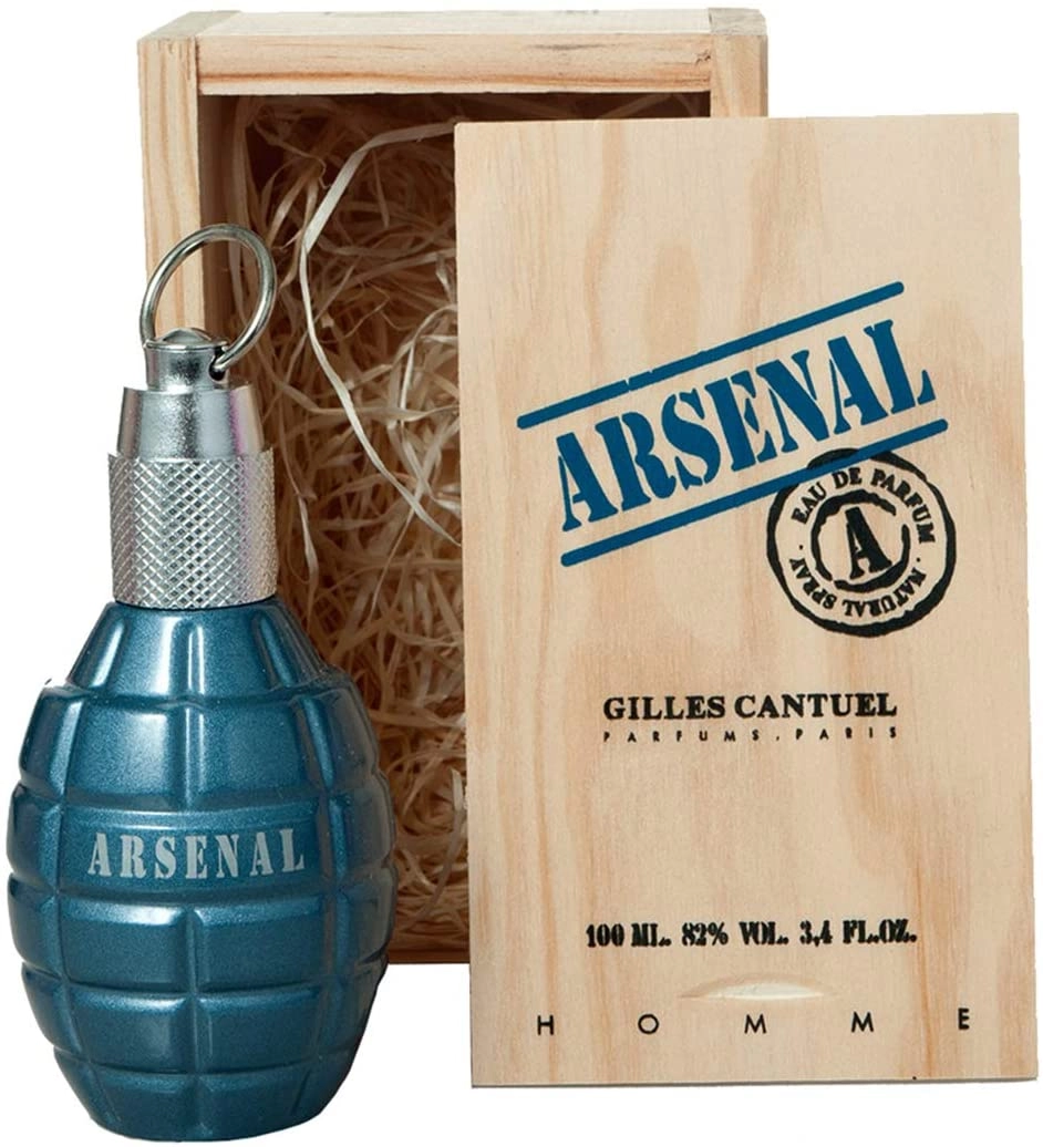 Produto: Perfume Masculino 100ml Arsenal Blue Eau de Parfum