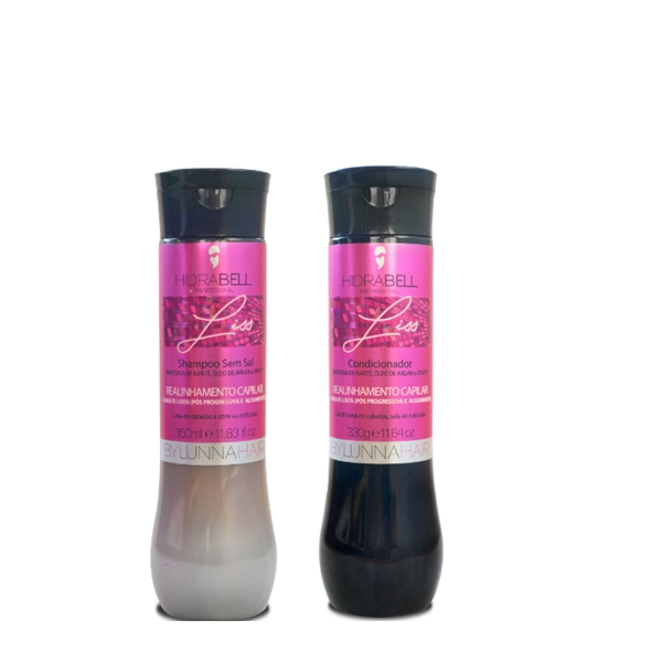 Produto: Hidrabell Liss By Lunna - Shampoo 350ml+Condicionador 330g