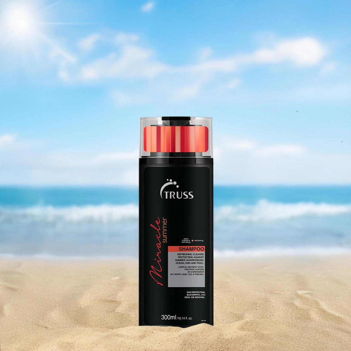 Produto: Truss Miracle Summer Shampoo+Condicionador 300ml+Uso Obrigatório 260ml