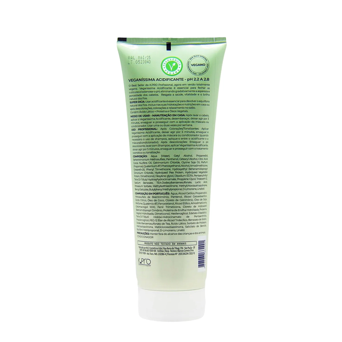 Produto: Acidificante Veganíssima K.Pro Profissional Veganíssima 230g