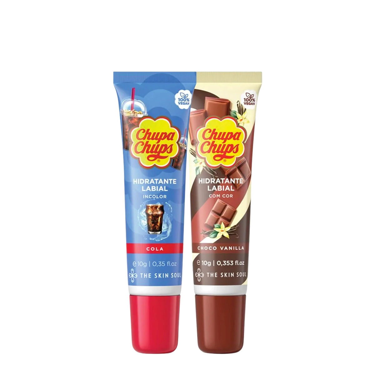 Kit Chupa Chups Cola e Choco Vanilla (2 produtos ) Produto: Kit Chupa Chups Cola e Choco Vanilla (2 produtos )