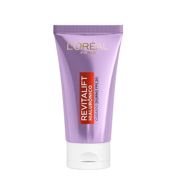 Produto: Creme Facial Diurno Anti-Idade Ácido Hialurônico FPS 20 L'Oréal Paris Revitalift 25g
