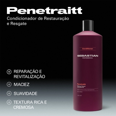 Condicionador Sebastian Professional Penetraitt 1 Litro Produto Condicionador Sebastian Professional Penetraitt 1 Litro