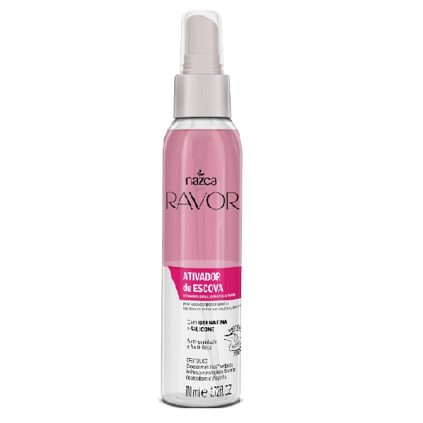 Produto: Nazca Ravor Ativador de Escova Queratina e Silicone - 110ml