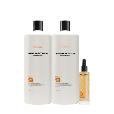 Produto: Kit Sebastian Professional Potion 9 – Proteção e Movimento (3 produtos)