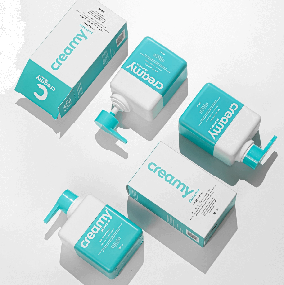 Gel de Limpeza Facial Creamy Skincare 180ml Produto Gel de Limpeza Facial Creamy Skincare 180ml