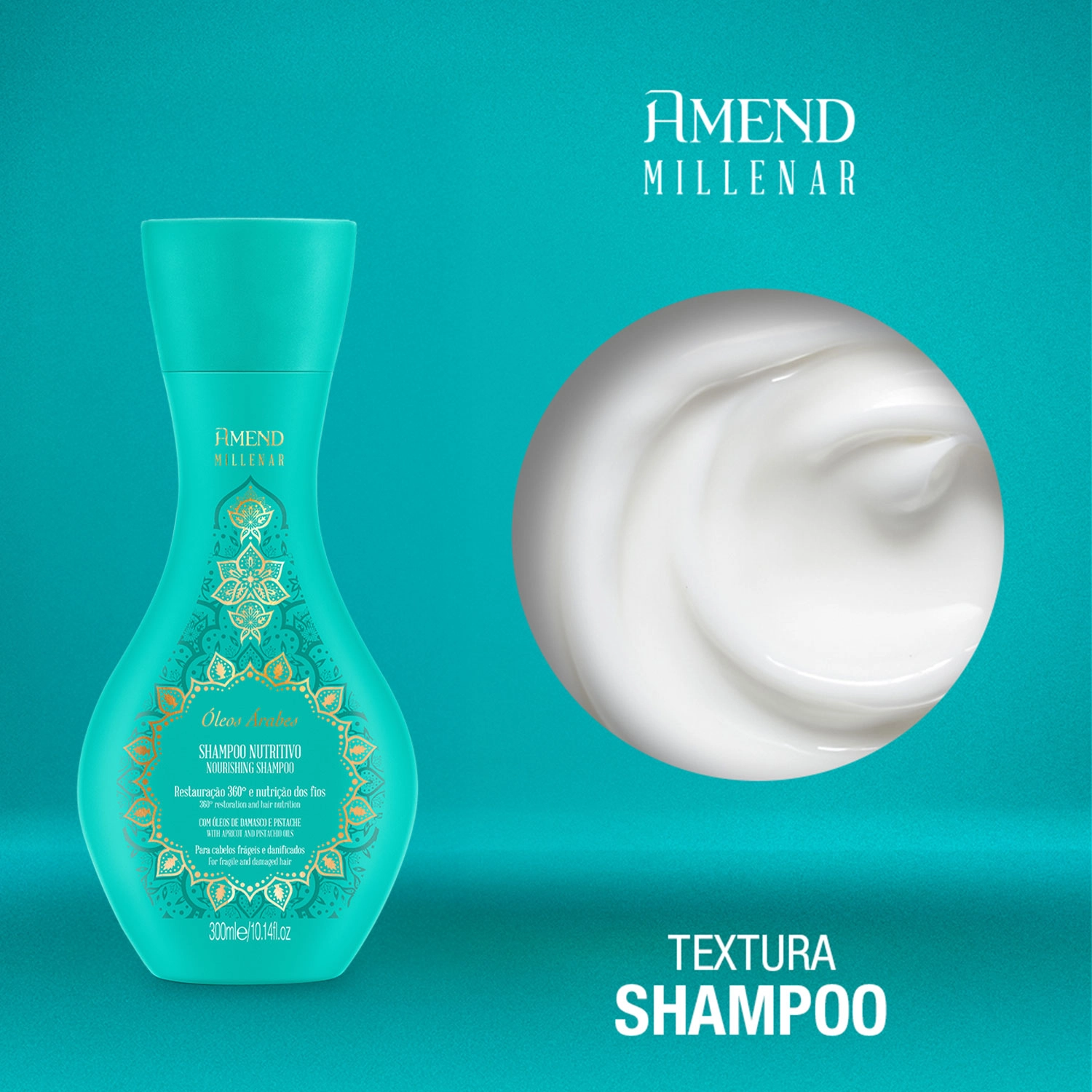 Produto: Kit Amend Millenar Óleos Árabes Shampoo Máscara (2 produtos)