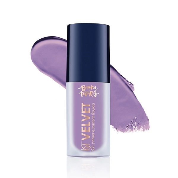 BT Velvet Bruna Tavares Lavender Sombra Liquida 6ml Produto: BT Velvet Bruna Tavares Lavender Sombra Liquida 6ml