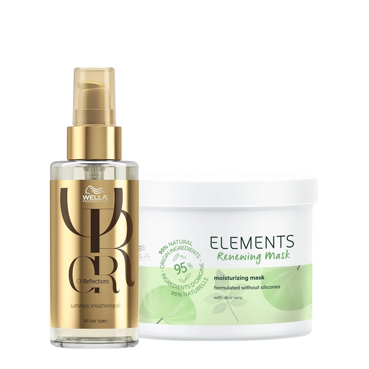 Produto: Kit Wella Professionals Elements Renewing Máscara Oil (2 produtos)