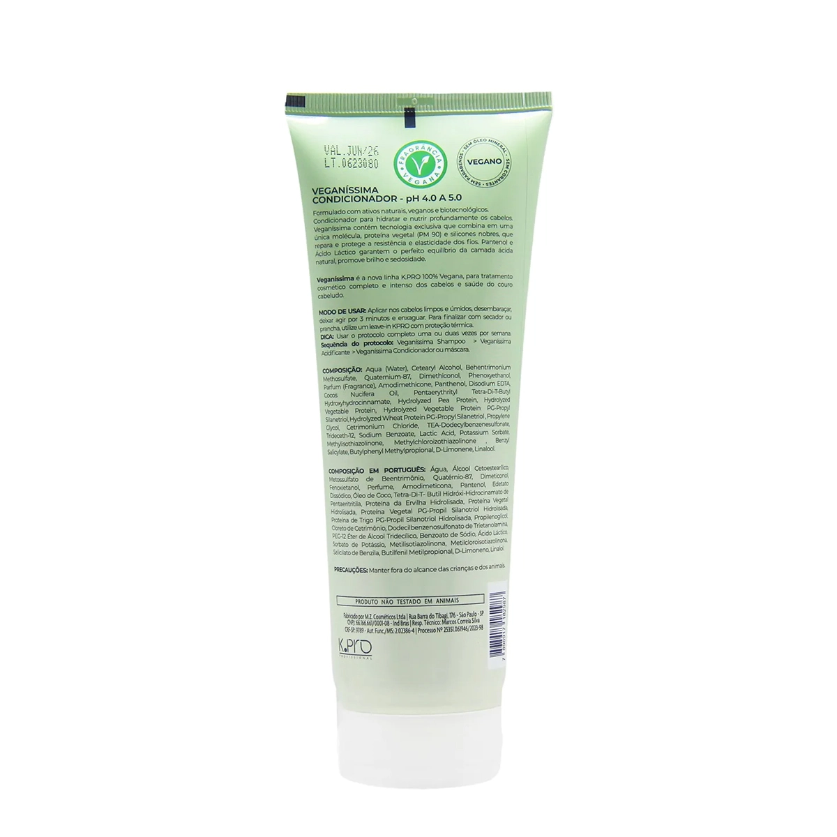 Produto: Condicionador Cabelos Ressecados K.Pro Profissional Veganíssima 230g