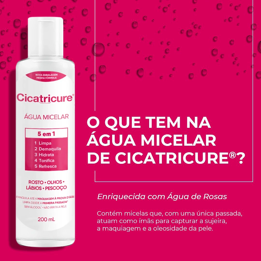 Produto: Kit Cicatricure Gel Creme Antissinais Diurno FPS 30 Sérum Facial e Água Micelar (3 produtos)