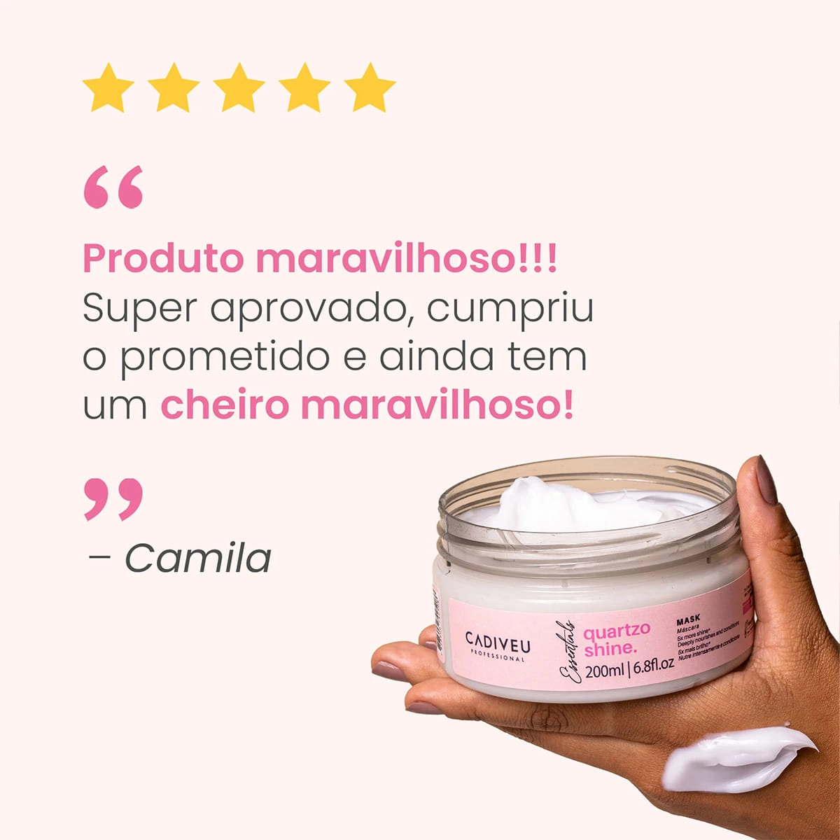 Produto: Kit Cadiveu Professional Quartzo Shine Home Care e Supreme Final Style Oil (4 produtos)
