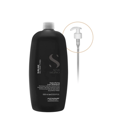 Produto: Kit Alfaparf Semi Di Lino Sublime Detoxifying Low Shampoo 1 Litro E Válvula