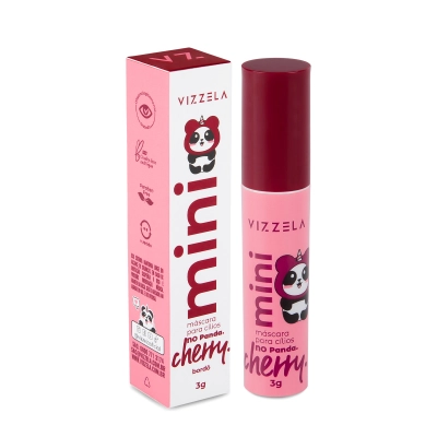 Produto: Máscara Para Cílios No Panda Cherry Mini 3g Vizzela