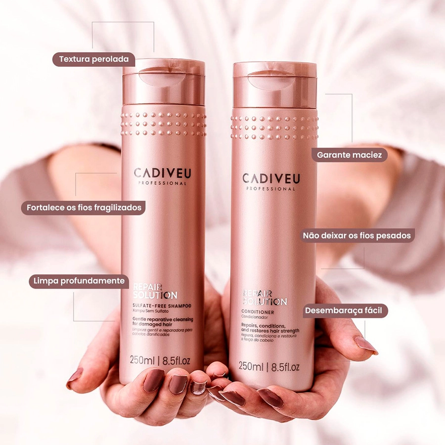 Produto: Kit Cadiveu Professional Repair Solution Duo e Final Style Oil (3 produtos)
