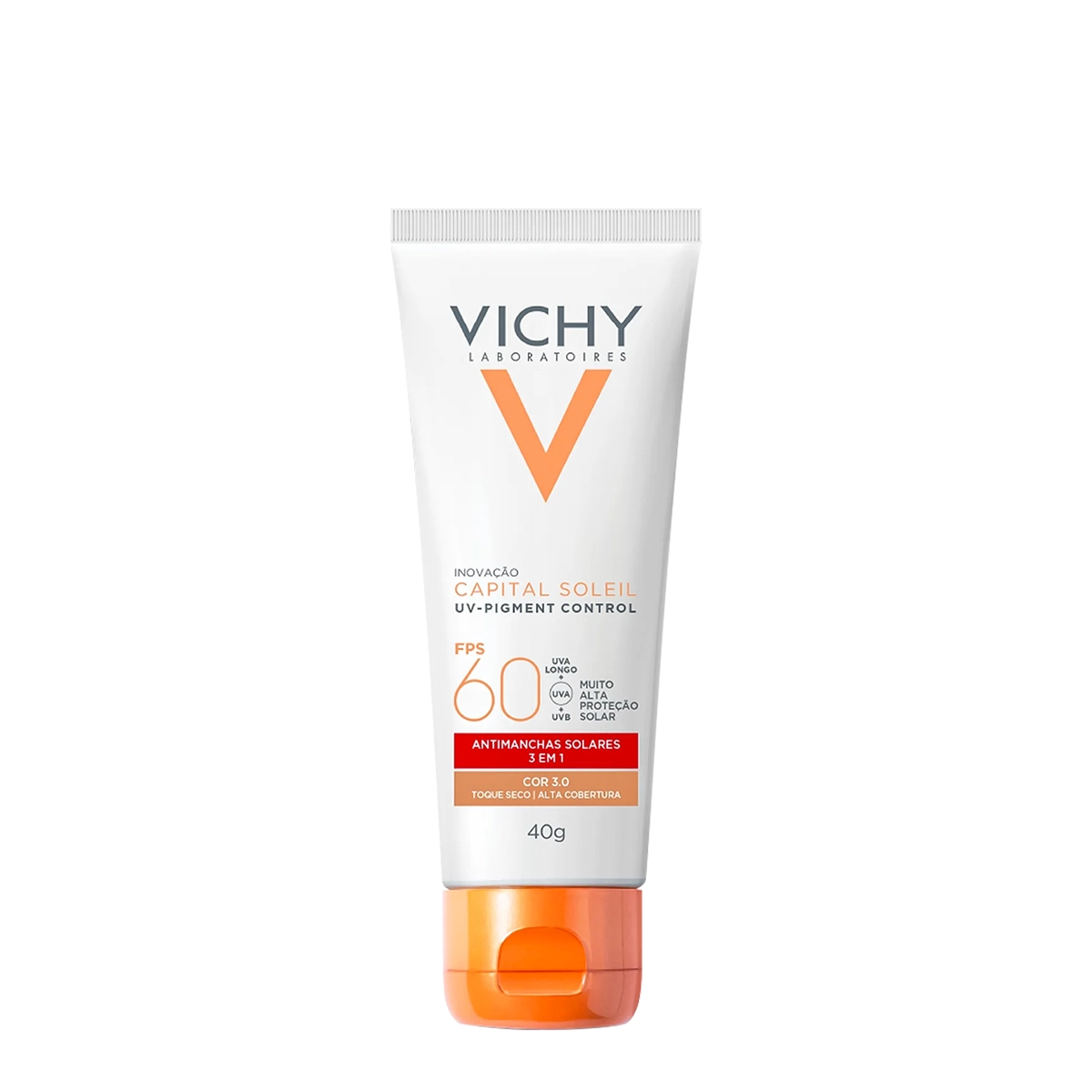 Produto: Vichy Capital Soleil FPS60 Cor 3.0 - Protetor Solar com Cor 40g