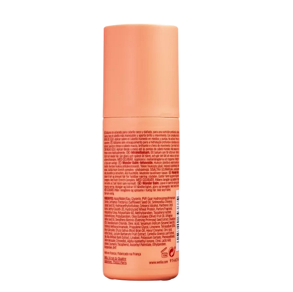 Produto: Leave-in Invigo Nutri-Enrich Wonder Balm Wella Professionals 150ml