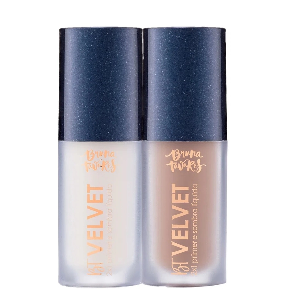 Produto: Kit Bruna Tavares BT Velvet Capuccino e Off White (2 Produtos)