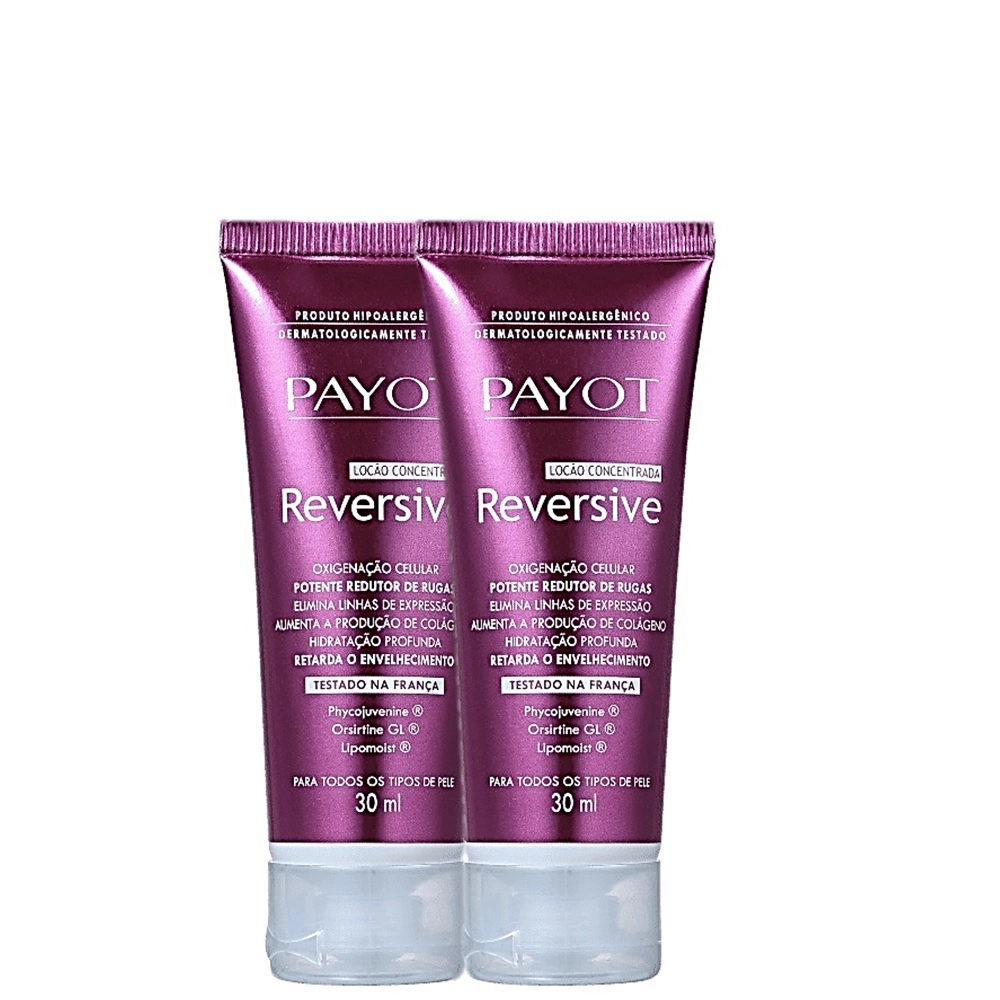 Produto: Kit Payot Reversive - Locao Anti-Idade 30ml (2 Unidades)