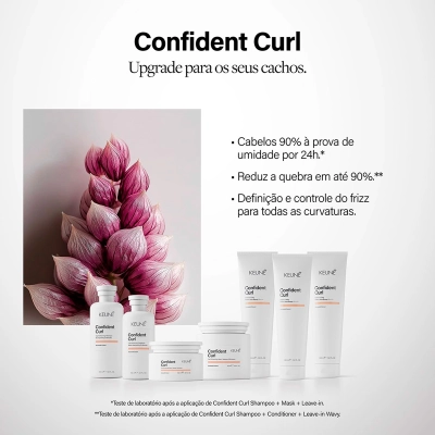 Produto Máscara Capilar Confident Curl Keune Care 250ml