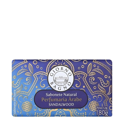 Produto: Giorno Bagno Perfumaria Árabe Sandalwood - Sabonete Natural 180g