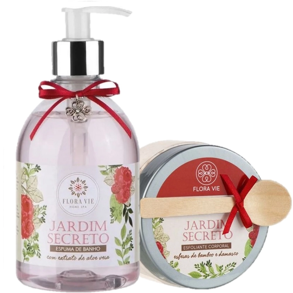 Kit Flora Vie Jardim Secreto Perfume Suave (2 Produtos) Produto: Kit Flora Vie Jardim Secreto Perfume Suave (2 Produtos)