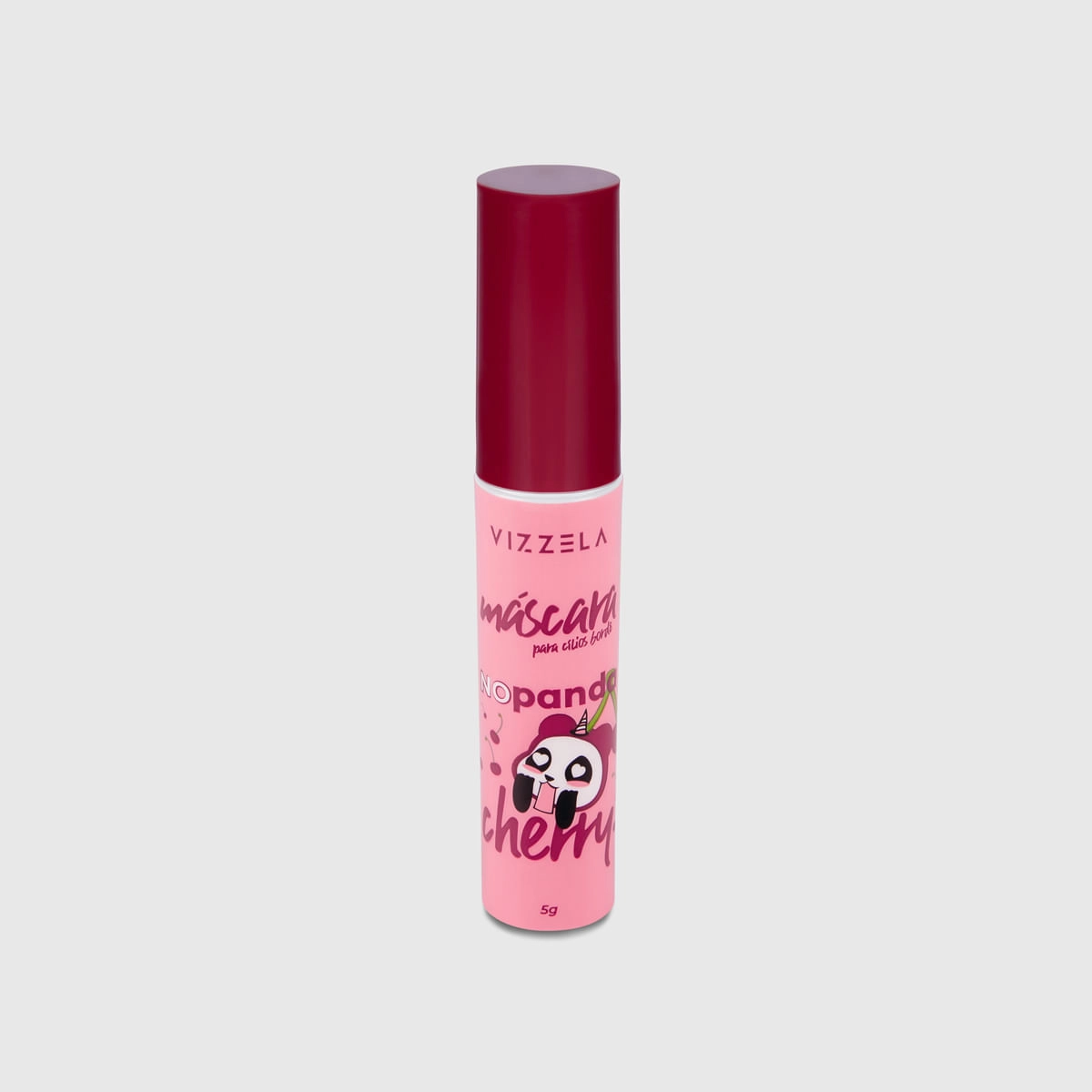 Produto: Máscara Para Cílios No Panda Cherry Bordô Vizzela 5g