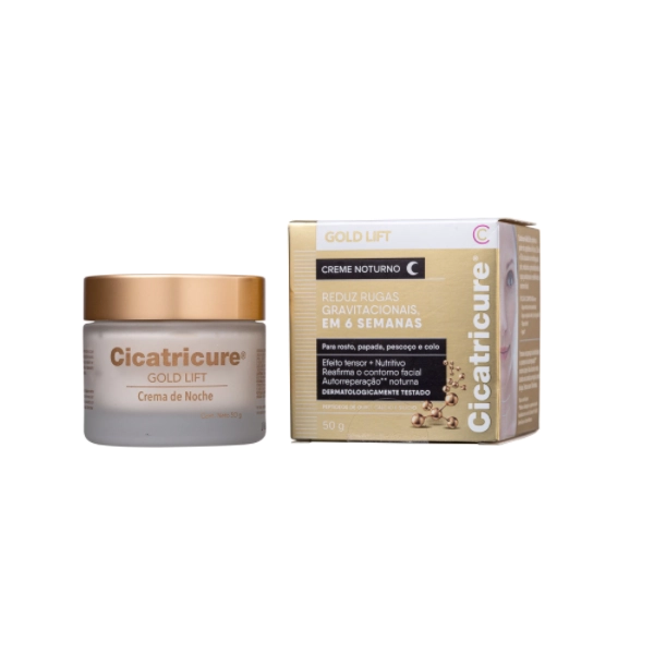 Produto: Creme Facial Anti-Idade Noturno Gold Lift Cicatricure 50g