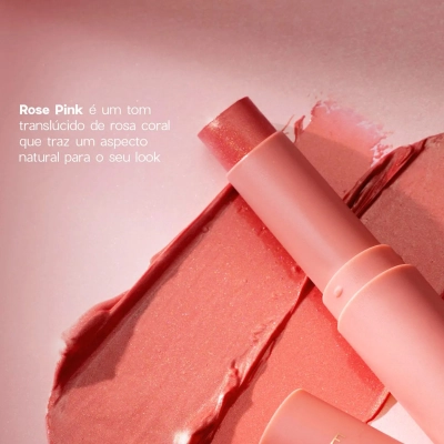 Océane Edition Soft Kiss Rose Pink - Lip Balm 3,2g Produto Océane Edition Soft Kiss Rose Pink - Lip Balm 3,2g