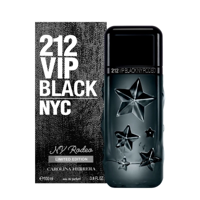 Carolina Herrera 212 VIP Black NY Rodeo Eau de Parfum - Perfume Masculino 100ml Produto: Carolina Herrera 212 VIP Black NY Rodeo Eau de Parfum - Perfume Masculino 100ml