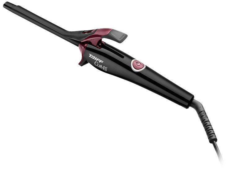 Produto: Modelador de Cachos Elegance Curves 13mm Cerâmica 210 Graus Bivolt Taiff