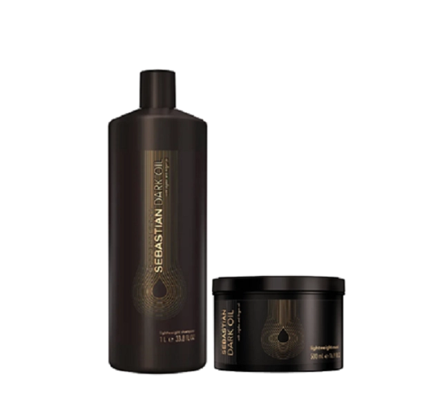 Sebastian Professional Dark Oil Shampoo 1L+Mascara 500g Produto: Sebastian Professional Dark Oil Shampoo 1L+Mascara 500g