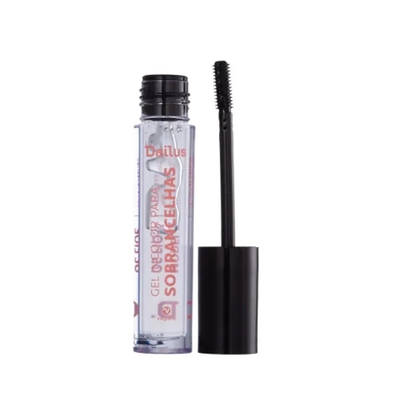 Produto: Dailus Gel Incolor - Máscara Para Sobrancelha 4ml + Dailus Lapiseira Chanfrada Clara 0,26g + Média 0,26g + Escura 0,26g