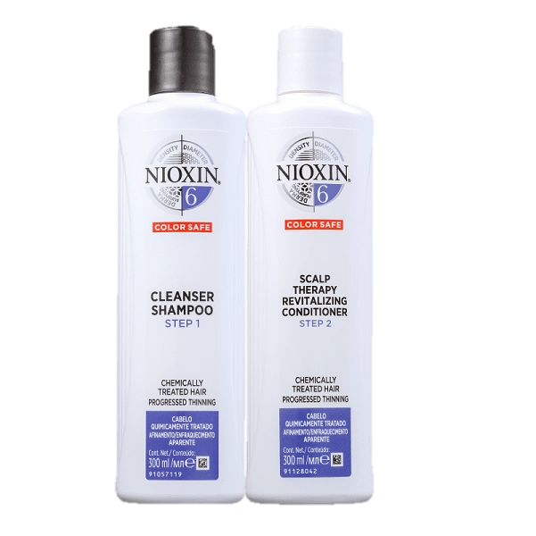 Nioxin Sistema 6 Cleanser Duo 300ml 2 Produtos Produto: Nioxin Sistema 6 Cleanser Duo 300ml 2 Produtos