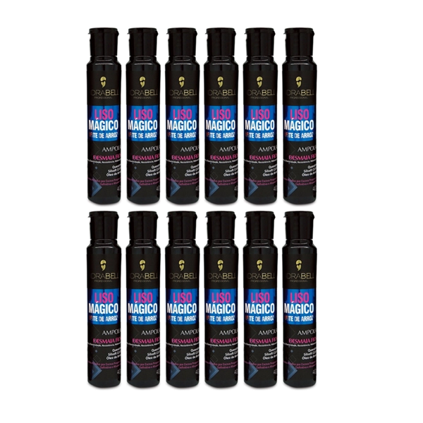 Produto: Hidrabell Ampola Liso Mágico Leite de Arroz 40ml 12 Unidades