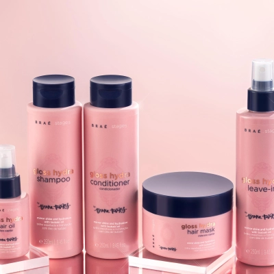 Leave-in Spray Gloss Hydra Braé Stages By Bruna Tavares 200ml Produto Leave-in Spray Gloss Hydra Braé Stages By Bruna Tavares 200ml